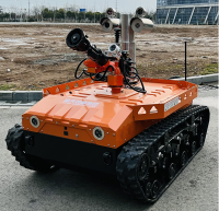 防爆消防滅火偵察機器人 （中型，第10代，360度云臺版本）