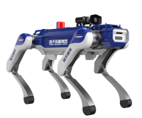 治安巡邏四足機(jī)器狗 （40kg超級大狗，第7代，集成一體式遙控器+對講照明+警示燈+自主跟隨）